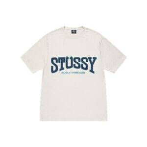 Burly Threads Stussy T-shirt Blanc