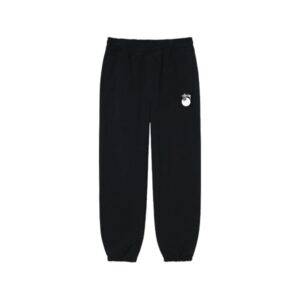 Jogging noir avec logo Stussy 8 Ball