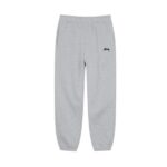 Pantalon gris Stussy Stock Logo