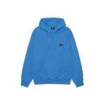 Pull à capuche bleu stussy - Image 2