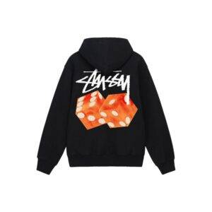 Pull à capuche dés Stussy