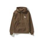 Pull à capuche marron stussy - Image 2