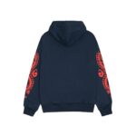 Sweat à capuche zippé Stussy Dragons bleu marine - Image 2