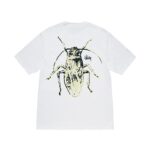 T Shirt Blanc Stussy Roach