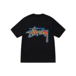 T-shirt thermique Stussy noir - Image 2