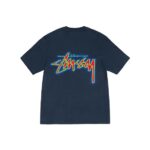 T-shirt thermique Stussy bleu marine - Image 2